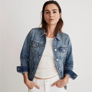 MADEWELL The Jean Jacket in Medford Wash